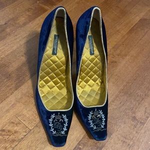 Vintage Dolce & Gabbana Velvet Pumps